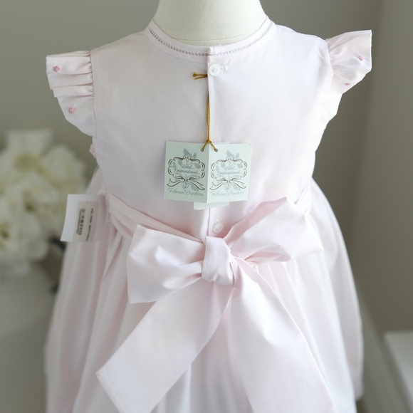 Rose Garden Collection Fly Sleeve Dress Pink Feltman Brothers NWT SPRING SUMMER - Picture 8 of 8